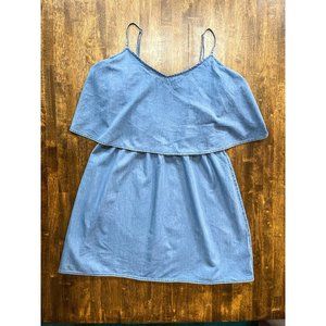 Old Navy Denim Flounce Dress